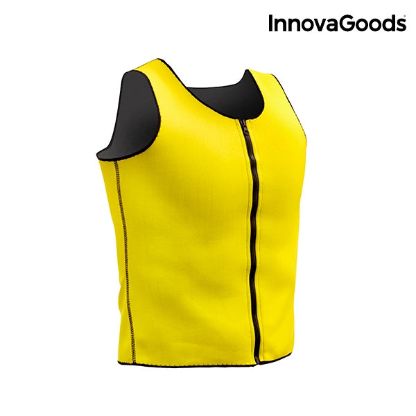 INNOVAGOODS MEN'S SAUNA EFFECT SPORTSWEAR VEST INNOVAGOODS MEN'S SAUNA EFFECT SPORTSWEAR VEST