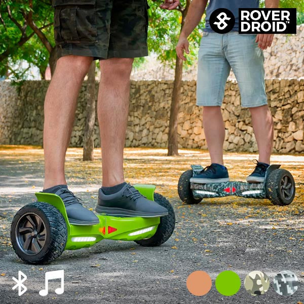 ELECTRIC HOVERBOARD BLUETOOTH SCOOTER WITH ROVER DROID STOR 190 SPEAKER ELECTRIC HOVERBOARD BLUETOOTH SCOOTER WITH ROVER DROID STOR 190 SPEAKER