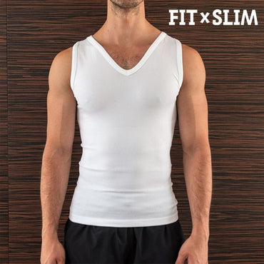FIT X SLIM REDUCING UNDERSHIRTS FOR MEN (PACK OF 2)