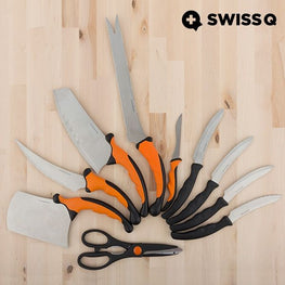 SWISS Q ERGO KNIFE SET (10 PIECES)